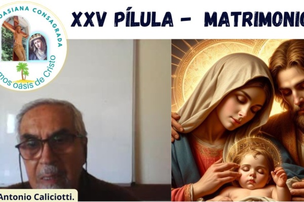 xxv PÍLULA CRISTÃ – MATRIMÔNIO